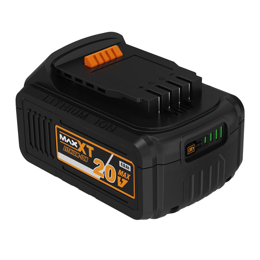 MAXXT 20V 4.0AH Li-ion Replacement Battery Pack for Portable Cordless Power Tools