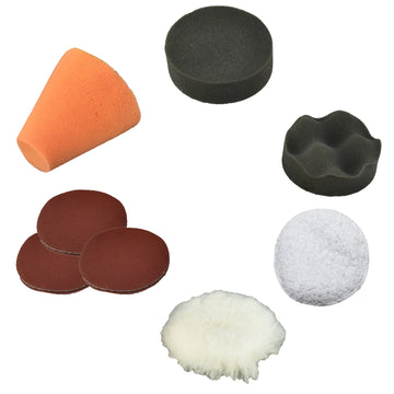 Car Foam  3-Inch 16 Pcs Polishing Pads Kit